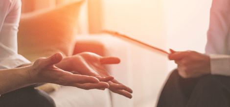 Consultation with patient